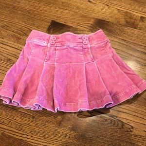 Boden corduroy pink pleated kilt skirt 9 10